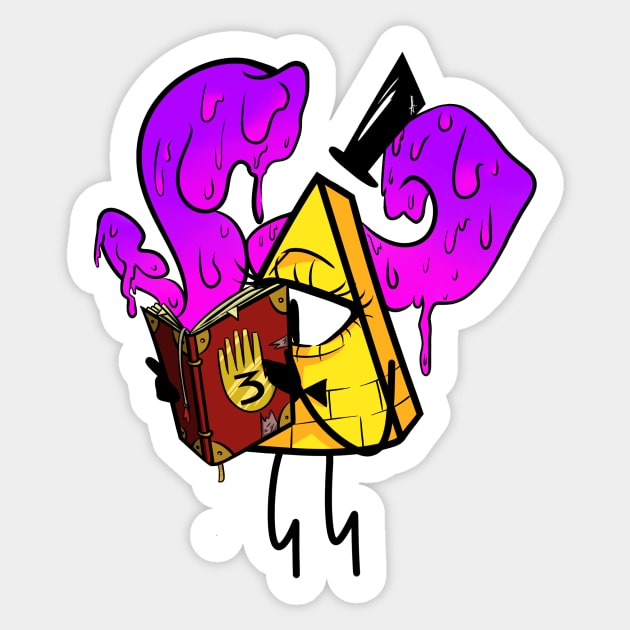 Bill Cipher Sticker by avasques